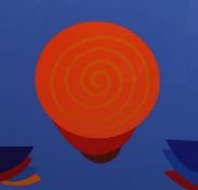 § § Sir Terry Frost, R.A. (British, 1915-2003) 'Orange and Blue Space 1998' (Kemp 182)screenprint in