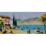 § § Cecil Rochfort D'Oyly-John (British, 1906-1993) 'Along the Spanish Coast near Marbella on the