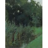 § § Samuel John Lamorna Birch (British, 1869–1955) 'The Pond, Abney Hall, Cheshire'oil on