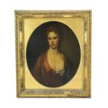 English School c.1760 Portrait of a ladyoil on canvas72 x 59cm***CONDITION REPORT***Oil on canvas