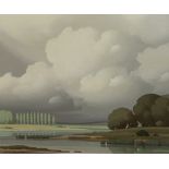 § § Pierre de Clausades (French, 1910–1976) River landscape with poplar treesoil on canvassigned45 x