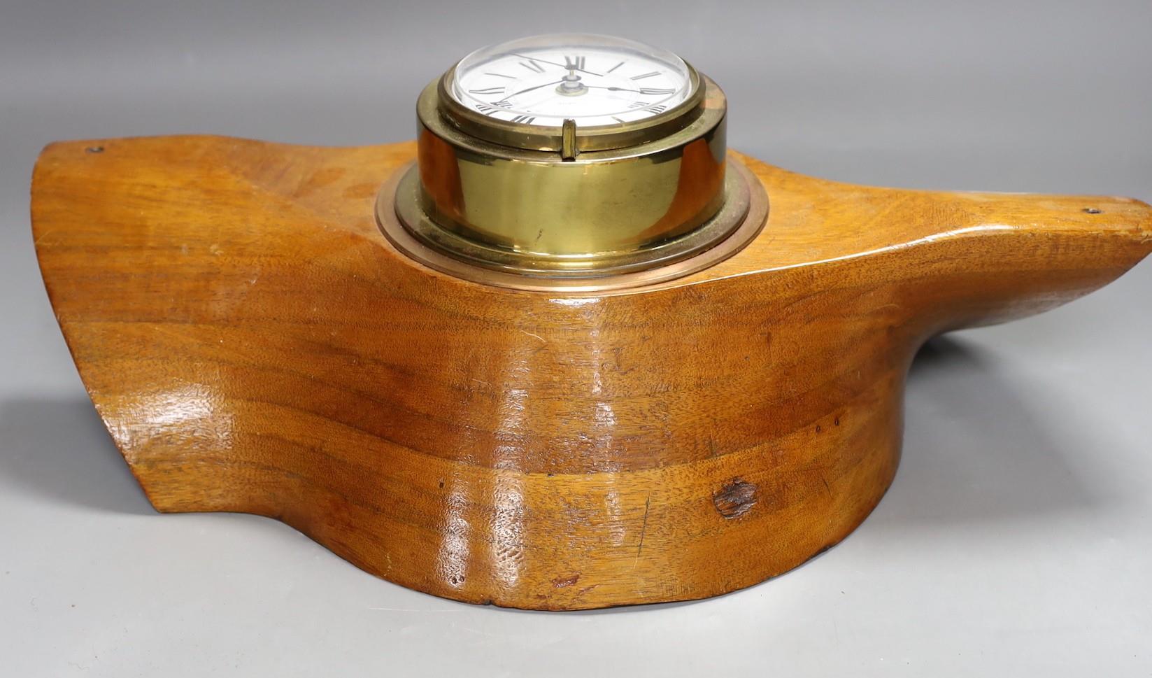 A Sopwith Camel plane propeller timepiece - Image 2 of 2