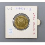 A George III gold sovereign 1820 (closed 2), VF or better