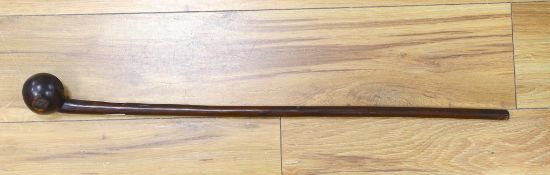An African Knobkerrie/throwing club 70cm