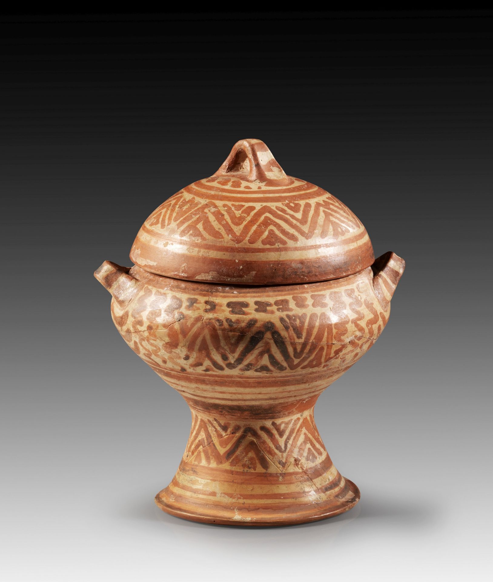 Mycenaean two-handled thymiaterion.