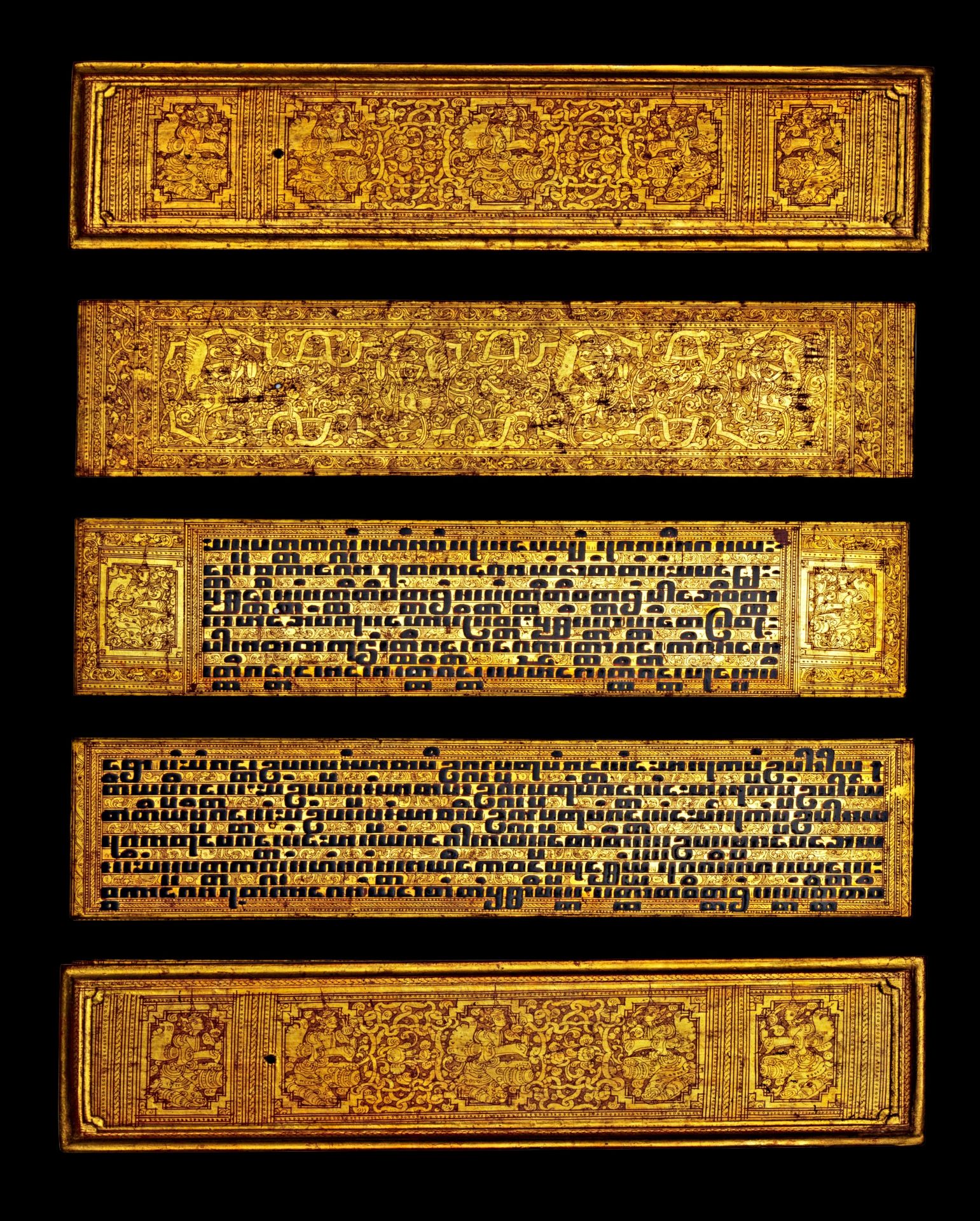 Beautiful Kammavaca manuscript. 