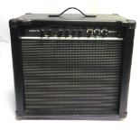 A GA-65X GUITAR AMPLIFIER with 65 watts output, lead/rhythm select channels, and seven digital