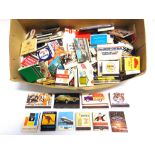 APPROXIMATELY 150 ASSORTED MATCH BOOKLETS including those of airline, shipping line, and cigarette