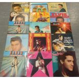 POP MEMORABILIA - AN ELVIS PRESLEY COLLECTION comprising thirty-three long-playing records; seven