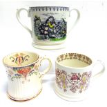 BREWERIANA - THREE LIMITED EDITION WADE TAUNTON CIDER MUGS comprising those for 1976, 1977, and