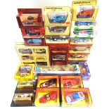 TWENTY-FIVE ASSORTED DIECAST MODELS by Corgi, Matchbox and Bburago, including two gift sets, each