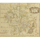 [MAP]. WORCESTERSHIRE Morden, Robert (c.1650-1703), 'Worcester Shire', engraved county map, hand-