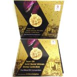STAMPS - A GREAT BRITAIN LONDON 2012 TEAM GB GOLD MEDAL WINNERS COLLECTION comprising twenty-nine
