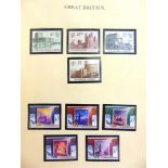 STAMPS - A GREAT BRITAIN MINT COLLECTION including Machin definitives and regionals, (total