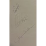 AUTOGRAPHS - SPORTING Twenty-two autographs, many signed to programmes or British Airways menus,