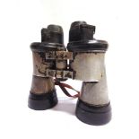 A SECOND WORLD WAR GERMAN THIRD REICH KREIGSMARINE U-BOAT PAIR OF 7 x 50 BINOCULARS probably by Carl