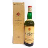 [WHISKY]. THE GLENLIVET, 12 YEARS OLD, ONE BOTTLE 75.7cl, 70% proof, with original wrapping,