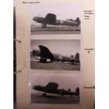 [PHOTOGRAPHS]. AVIATION Approximately 1340 reprinted black and white photographs of early to mid