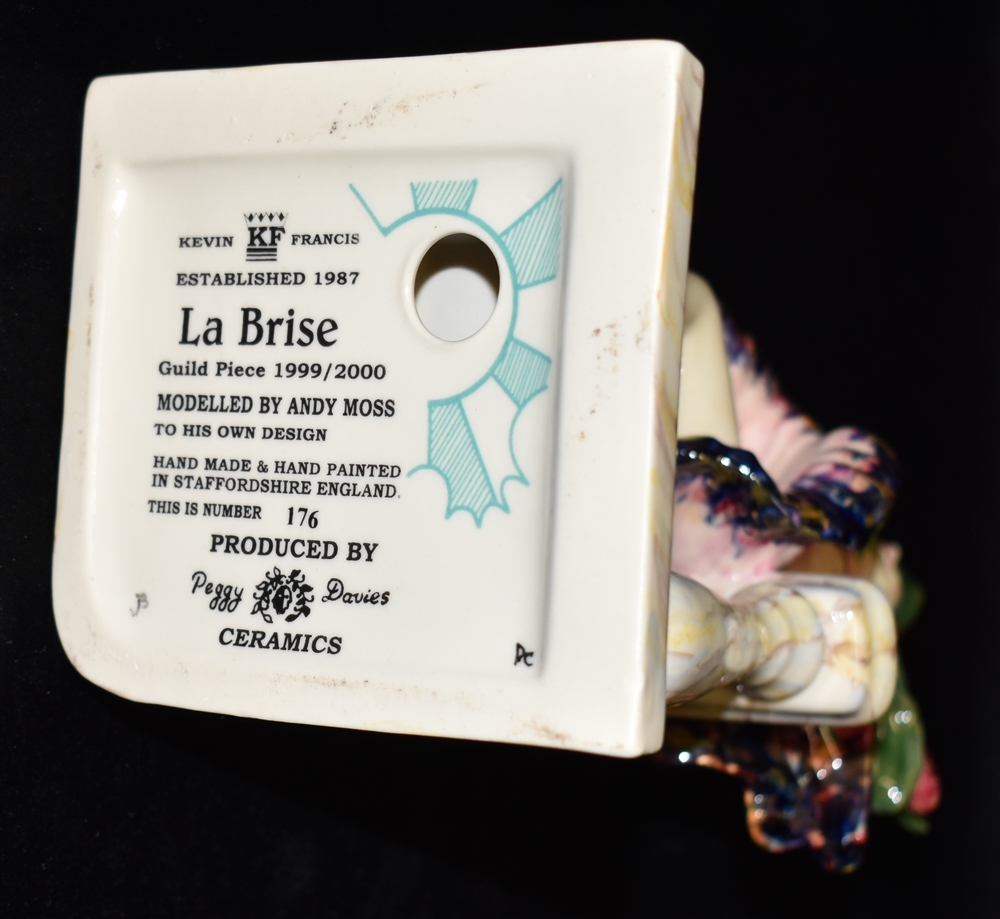 A LIMITED EDITION KEVIN FRANCIS FIGURE 'LA BRISE' numbered 176 Condition Report : good condition, no - Image 3 of 3