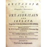 [HISTORY] Camden, William. Britannia: or, A Chorographical Description of Great-Britain and Ireland,