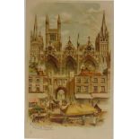 POSTCARDS - ASSORTED Approximately 154 cards, comprising real photographic views of Stonegate, York;