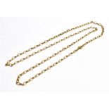 A TAGGED 9KT ITALY BELCHER CHAIN length 57cm approx., weight 2.3grams