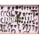 METAL DETECTING FINDS - ASSORTED ROMAN ARTEFACTS including bow brooches.