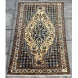 A MAZLAGHAN RUG 195cm x 125cm