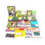 [OO GAUGE]. ASSORTED LINESIDE AND SCENIC ACCESSORIES including landscaping products, each in