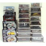 EIGHTEEN 1/43 SCALE GE FABBRI JAMES BOND DIECAST MODEL VEHICLES comprising those from Moonraker (4);