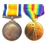 A GREAT WAR CASUALTY PAIR OF MEDALS TO PETTY OFFICER TELEGRAPHIST F. MASTERS, H.M.S.