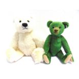 TWO STEIFF COLLECTOR'S TEDDY BEARS comprising 'Teddy Bear 1908' (EAN 408540), limited edition 1097/