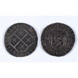 SCOTLAND - MARY I (1542-1567), FIRST PERIOD, TESTOON, 1558