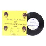 RECORDS - THE BEATLES, FAN CLUB FLEXI-DISC CHRISTMAS RECORD, NO.1, 1963 (LYN 492), gatefold sleeve.