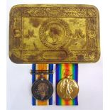 A GREAT WAR PAIR OF MEDALS TO ORDINARY SEAMAN J.A. OWEN, ROYAL NAVY comprising the British War Medal