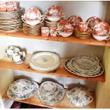 MIXED CERAMICS (THREE SHELVES)