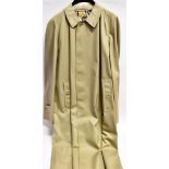 TWO GENTLEMAN'S BURBERRY RAINCOATS style Westend, size 46 long and 60 regular, unworn (2)