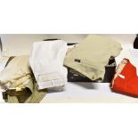 TEN PAIRS OF ASSORTED HUNTING BREECHES two hunt shirts, two waistcoats and a hunting jumper (15)