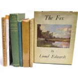 LIONEL EDWARDS Four of his illustrated works: The Fox; Moorland Mousie; Dear Busybody and Tally