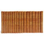 [CLASSIC LITERATURE]. BINDINGS Thackeray, William Makepeace. Works of, seventeen volumes, Frowde,