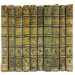 [MISCELLANEOUS]. BINDINGS Ruskin, John. Works of, ten volumes, Smith Elder & Co., London, 1871, full