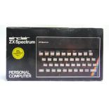 A SINCLAIR ZX SPECTRUM PERSONAL COMPUTER boxed.