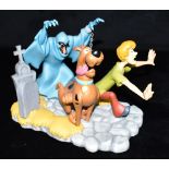 A LARGE LIMITED EDITION WEDGWOOD SCOOBY DOO GROUP 'Lets Get Outta Here', numbered 148/500, with