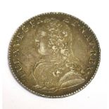 COINS - FRANCE, LOUIS XV (1715-1774), 1/2 ECU, 1730 Rouen mint mark (B).