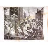 AFTER WILLIAM HOGARTH Nineteen assorted engravings and other prints, various sizes, all unframed.