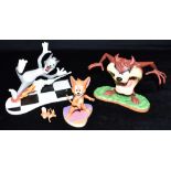 A WEDGWOOD TOM & JERRY GROUP 'THE CHASE'(BOXED); another Wedgwood figure 'Jerry', and a Wedgwood