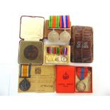 MILITARIA - ASSORTED MEDALS comprising a National Emergency [General Strike] Medal, 1926, unnamed as