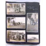 PHOTOGRAPHS - ASSORTED A family album, circa 1917-1925, containing mainly portraits, with others