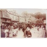 POSTCARDS - WEST SOMERSET & NORTH DEVON Approximately 365 cards, comprising real photographic