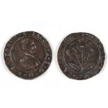SCOTLAND - JAMES VI (1567-1625), TEN SHILLINGS, 1599 seventh coinage.